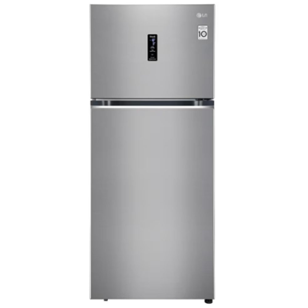 LG 360 Liter Double Door Refrigerator | Convertible | Door Cooling+ | ThinQ Wi-Fi | Fresh O Zone (GLB332PLTB.APZQ) model GLB332PLTB.APZQ front view - GharOne Nepal
