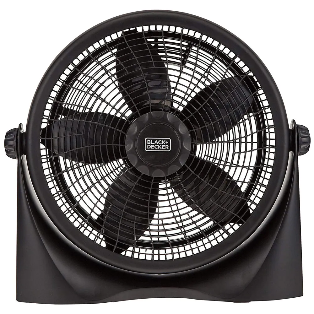 Black+Decker 16 Inch Box Fan (FB1620-B5) model FB1620-B5 front view - GharOne Nepal view 3