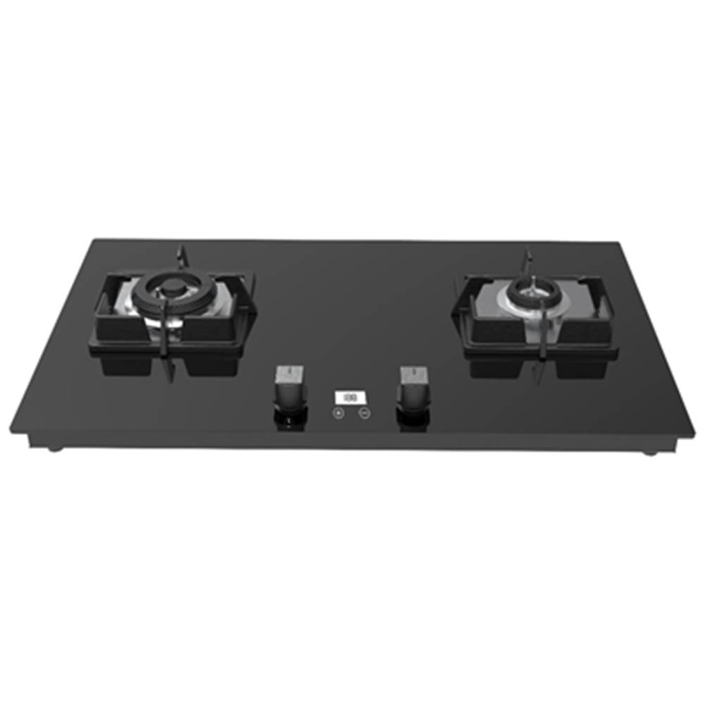 CG 2 Burner Auto Ignition Gas Stove (CGMRHOB2BFT) model CGMRHOB2BFT front view - GharOne Nepal
