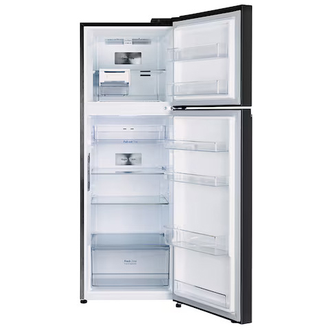 LG 360 Liter Double Door Refrigerator | Smart Inverter Compressor | Convertible | Door Cooling+ | ThinQ Wi-Fi (GLT400CESI.AESQ) model GLT400CESI.AESQ front view - GharOne Nepal view 8
