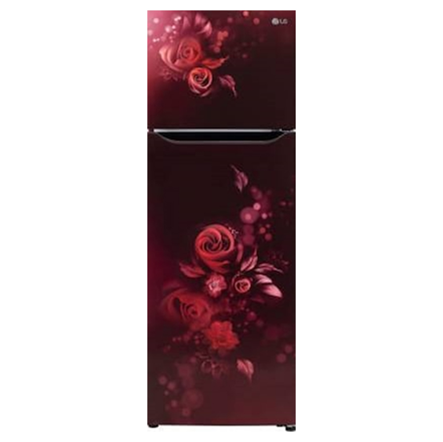 LG 287 Liter Double Door Refrigerator (GLB262PPMB.ASEQ) model GLB262PPMB.ASEQ front view - GharOne Nepal