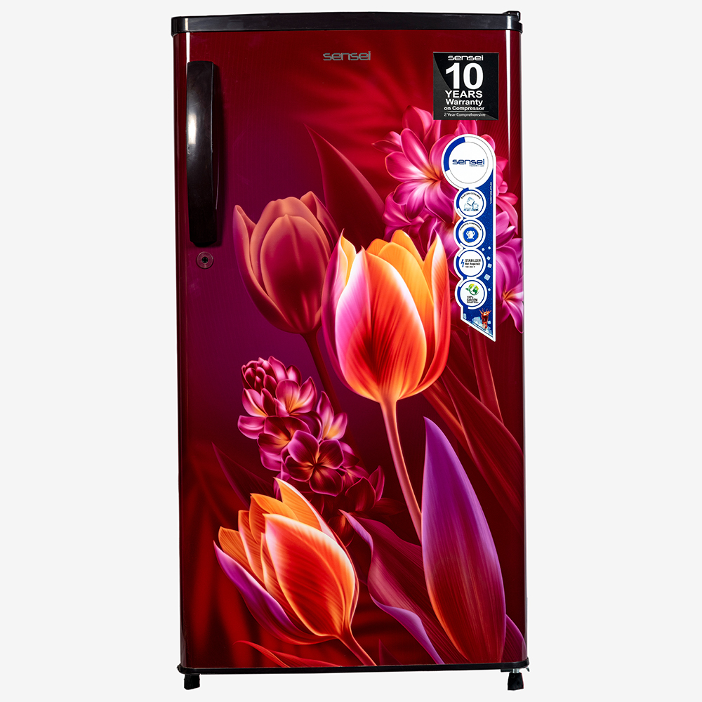 Sensei 190 Liter Single Door Refrigerator (SRF200PW03) model SRF200PW03 front view - GharOne Nepal