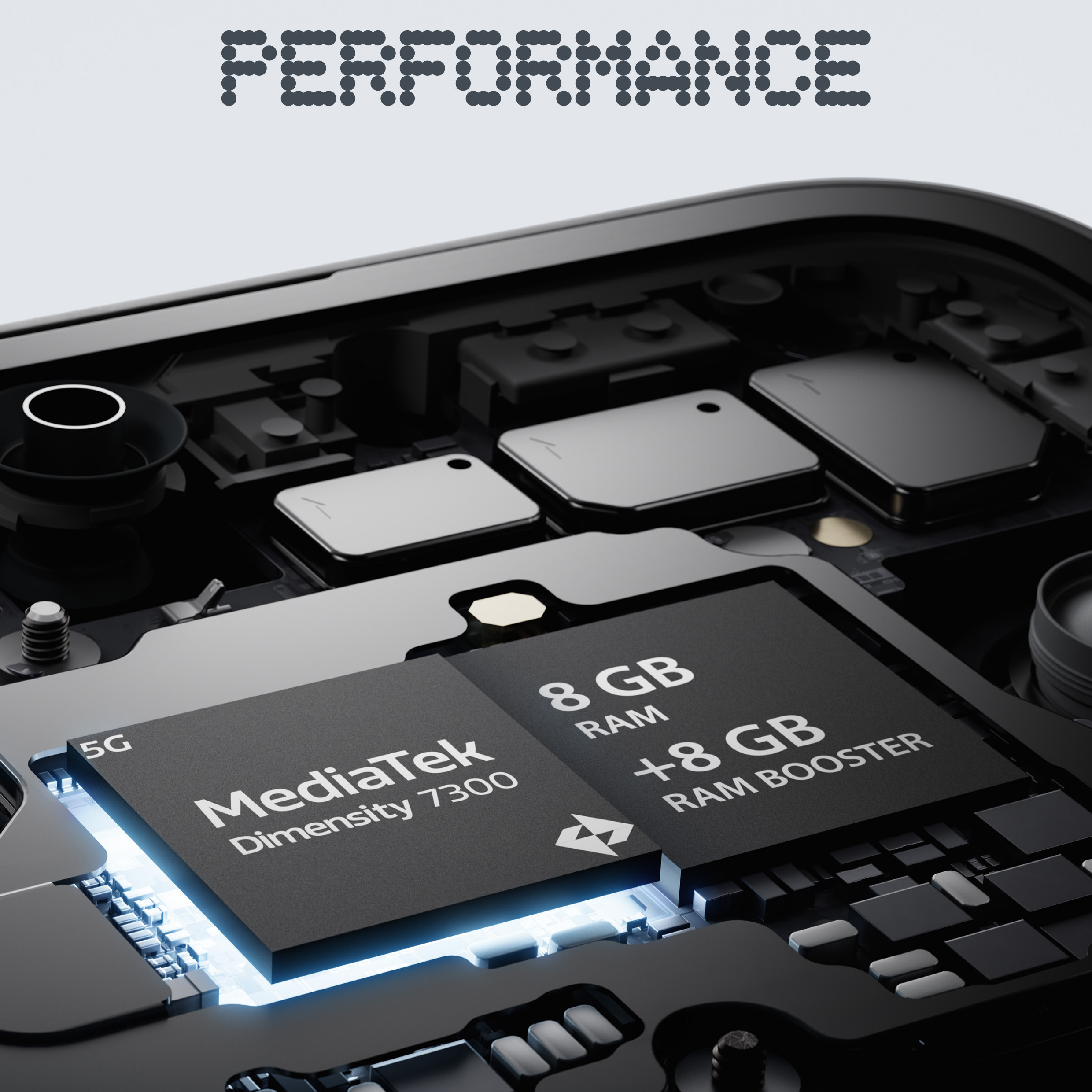 CMF PHONE 1 [ 8+256 GB ]  - Black model A015 CMF Phone 1 8GB+256GB Black front view - GharOne Nepal view 5