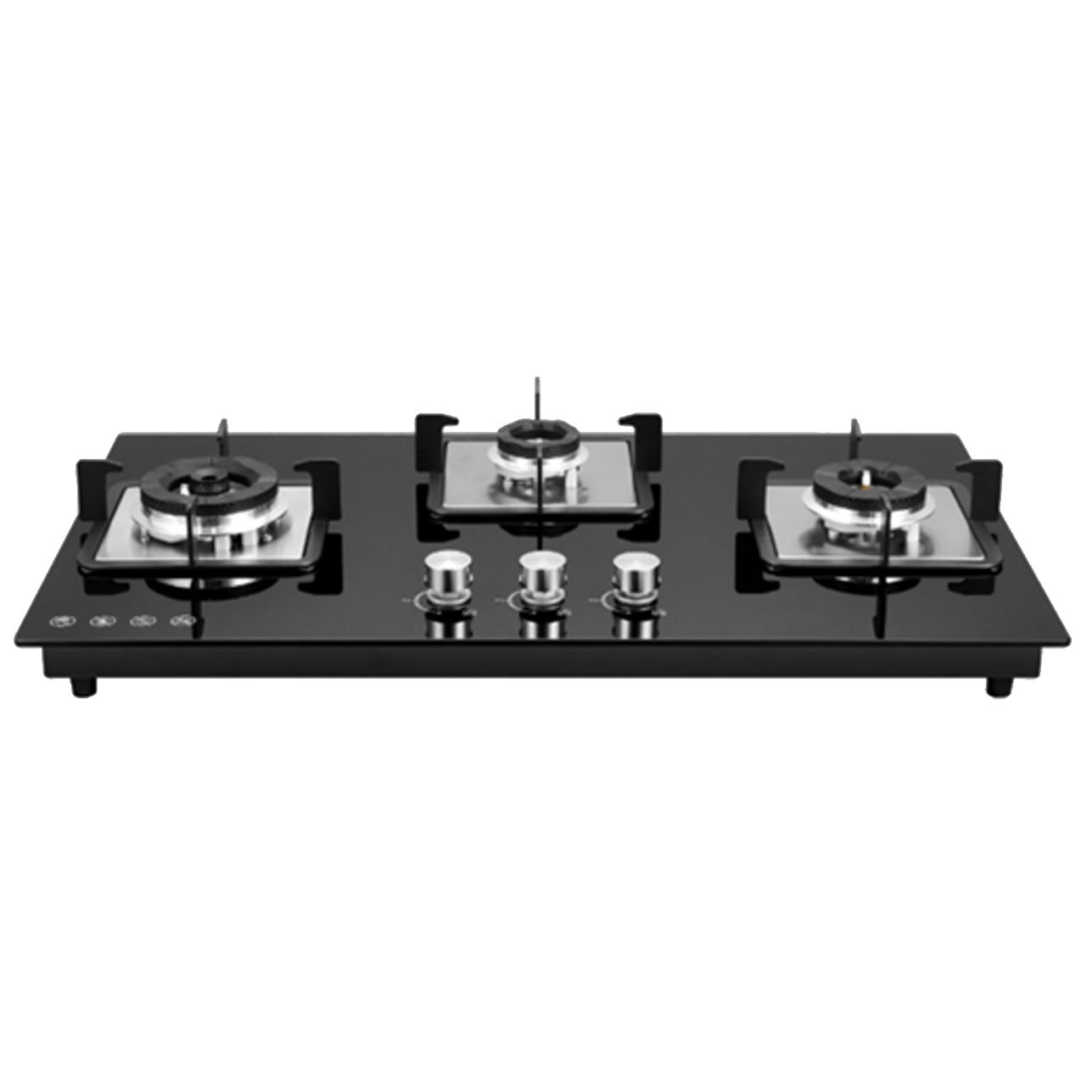 CG 3 Burner Auto Ignition Gas Hob (CGMRHOB3B) model CGMRHOB3B front view - GharOne Nepal
