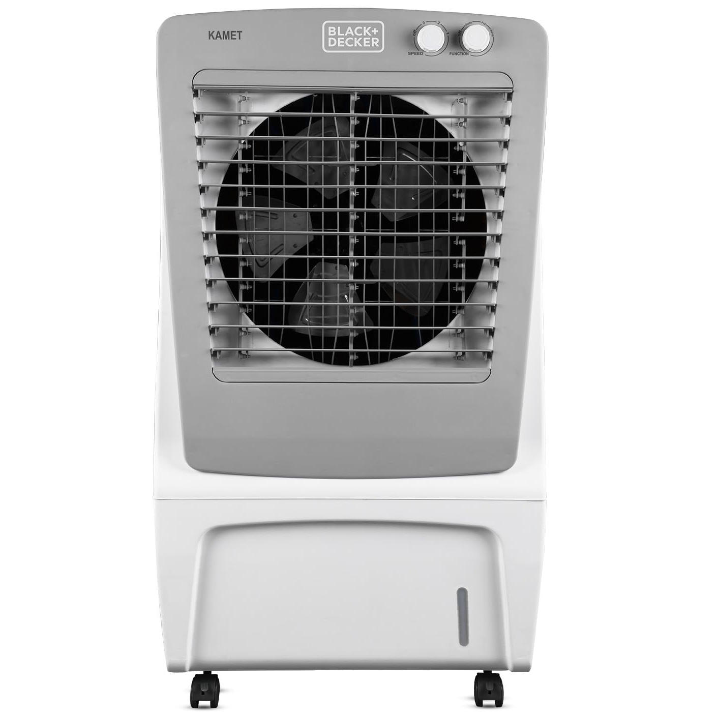 Black+Decker 65 Liter Desert Air Cooler (KAMET PLUS 65L-BXAC09065IN) model KAMET PLUS 65L-BXAC09065IN front view - GharOne Nepal view 5
